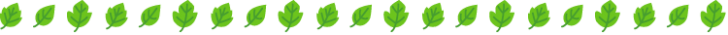 葉っぱの罫線イラスト03