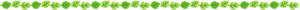 葉っぱの罫線イラスト04