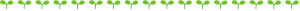 植物の芽の罫線イラスト